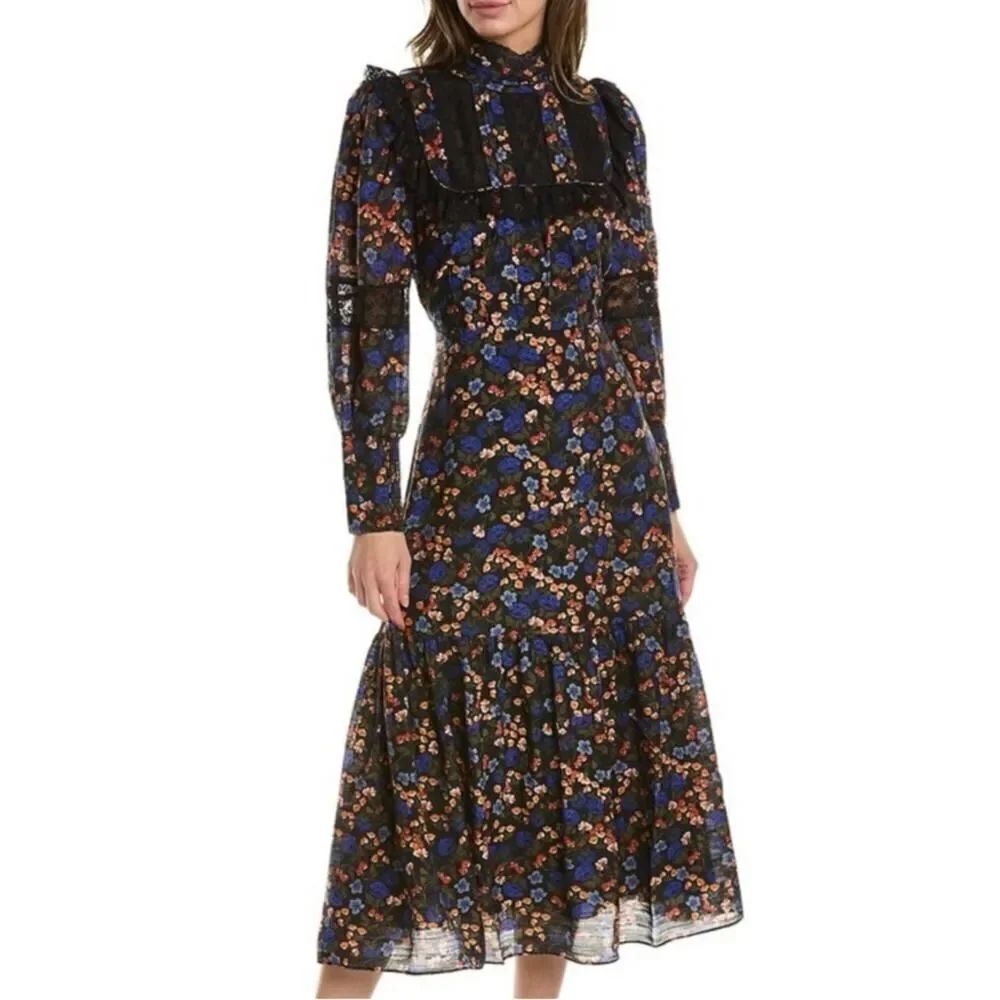Hunter Bell Yeardley Midi Maxi Dress NWT Sz. XS